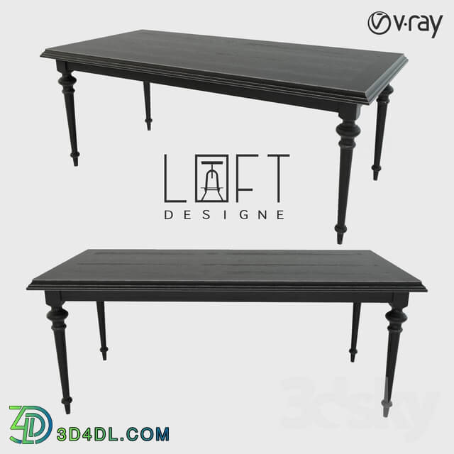 Table - Table LoftDesigne 10786 model