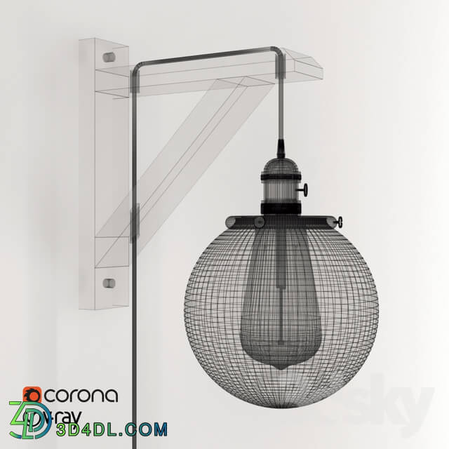 Wall light - Edison wall lamp