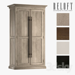 Wardrobe _ Display cabinets - Wardrobe PANEL DOUBLE-DOOR CABINET 61460941 