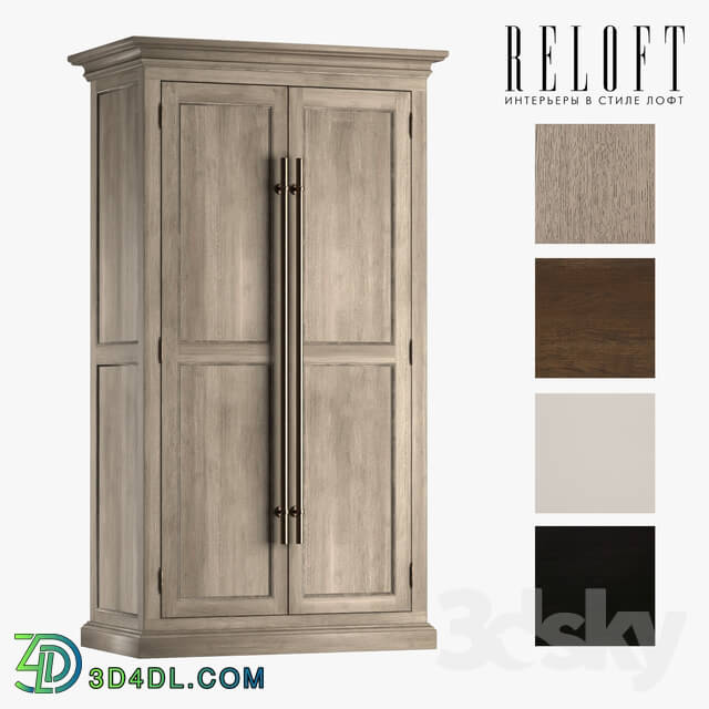 Wardrobe _ Display cabinets - Wardrobe PANEL DOUBLE-DOOR CABINET 61460941