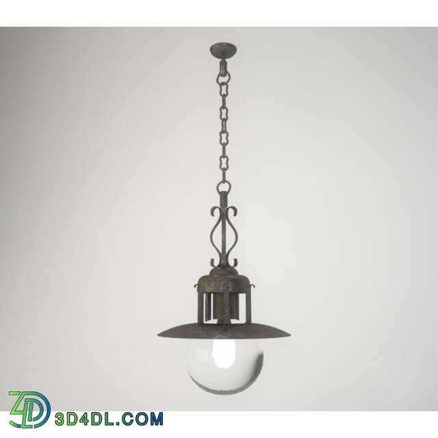 Ceiling light - Wrought iron chandelier