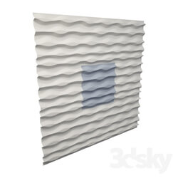 Other decorative objects - 3D Panel wave 2 