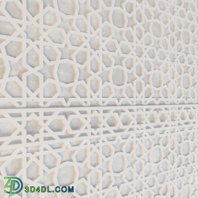 Decorative plaster - East of Calico _ border