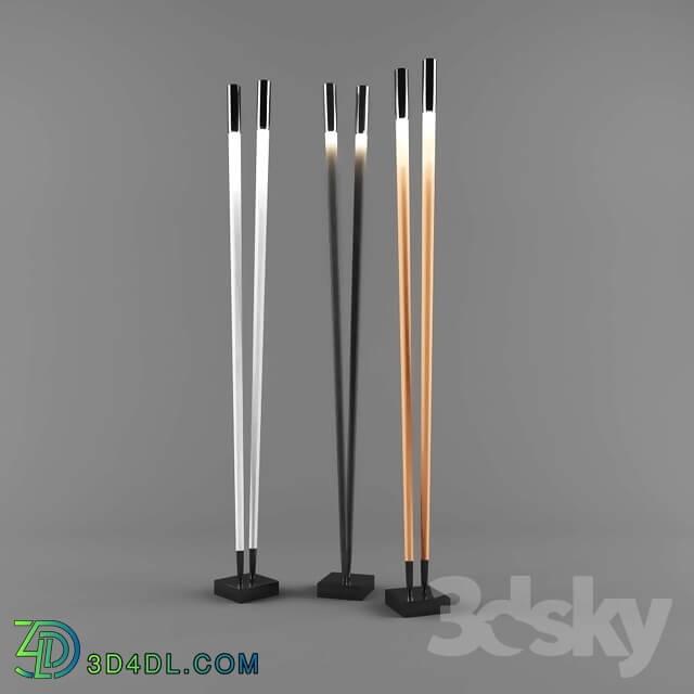 Floor lamp - Viabizzuno Bamboo