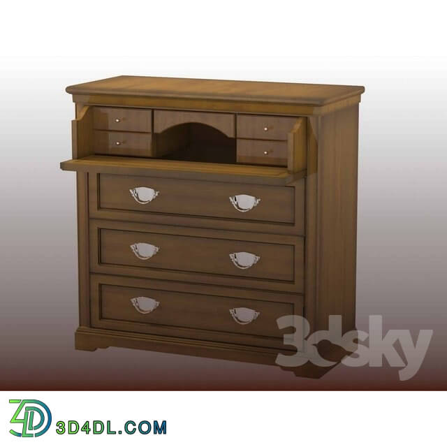 Sideboard _ Chest of drawer - CASSETTIERA 4366 MISURES