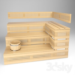 Bathroom furniture - Bench Sauna 