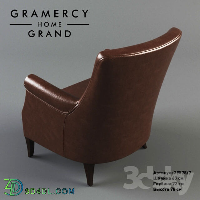 Arm chair - Gramercy Home ARMCHAIR _quot_SEVERIN ARMCHAIR_quot_