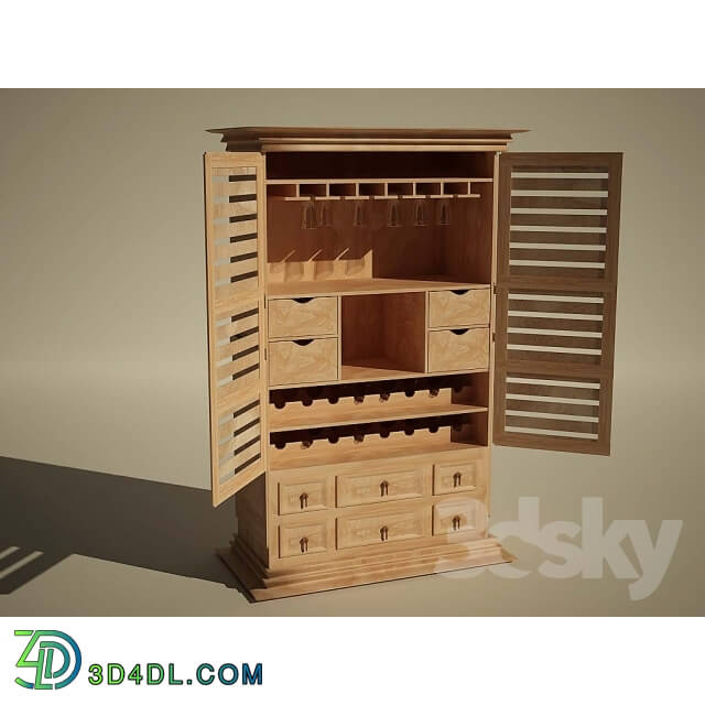 Restaurant - wine Cabinet