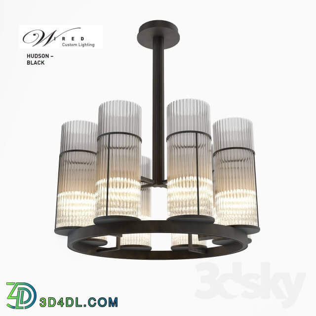 Ceiling light - Wired_ Hudson Black