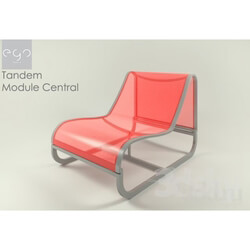 Arm chair - Tandem Module Central 