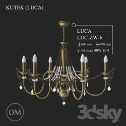 Ceiling light - KUTEK _LUCA_ LUC-ZW-6 