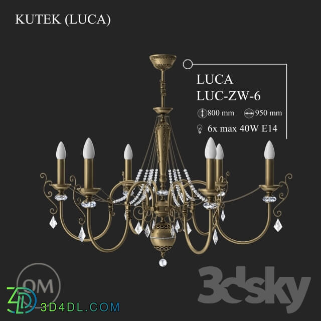 Ceiling light - KUTEK _LUCA_ LUC-ZW-6