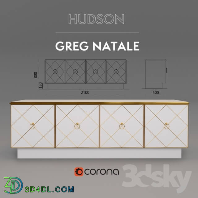 Sideboard _ Chest of drawer - Hudson Greg Natale