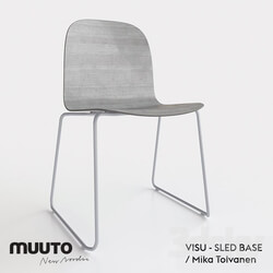Chair - Muuto VISU SLED BASE 