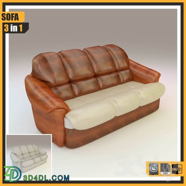 Sofa - SOFA ___ 3 in 1