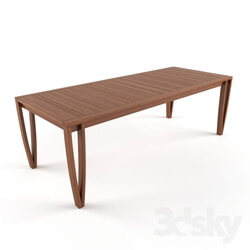 Table - Saccaro Noronha Rectangular Dining Table 