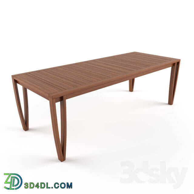 Table - Saccaro Noronha Rectangular Dining Table