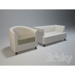 Sofa - sofa with kreslicem 
