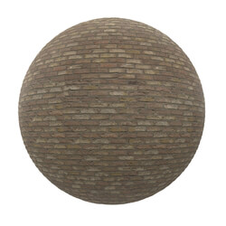 CGaxis-Textures Brick-Walls-Volume-09 brown brick wall (02) 