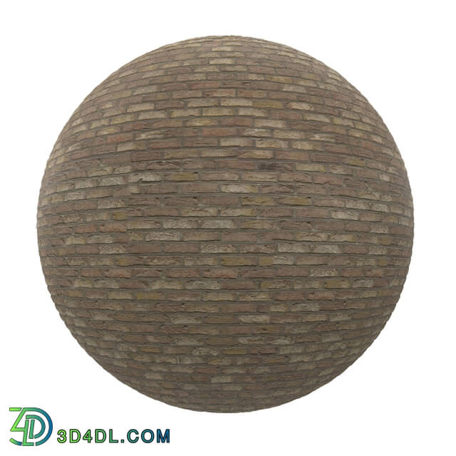 CGaxis-Textures Brick-Walls-Volume-09 brown brick wall (02)