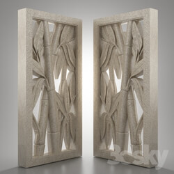 Other decorative objects - bamboo relief 