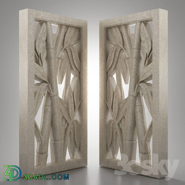 Other decorative objects - bamboo relief