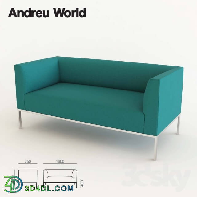 Sofa - Andreu World Raglan
