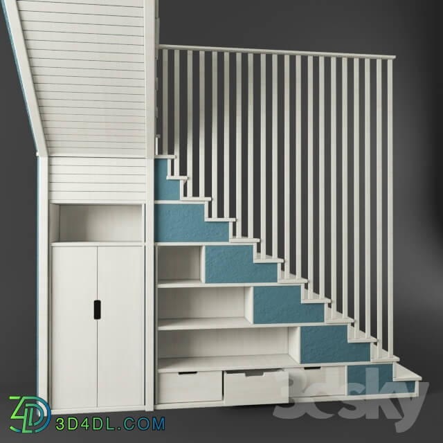 Staircase - Staircase white
