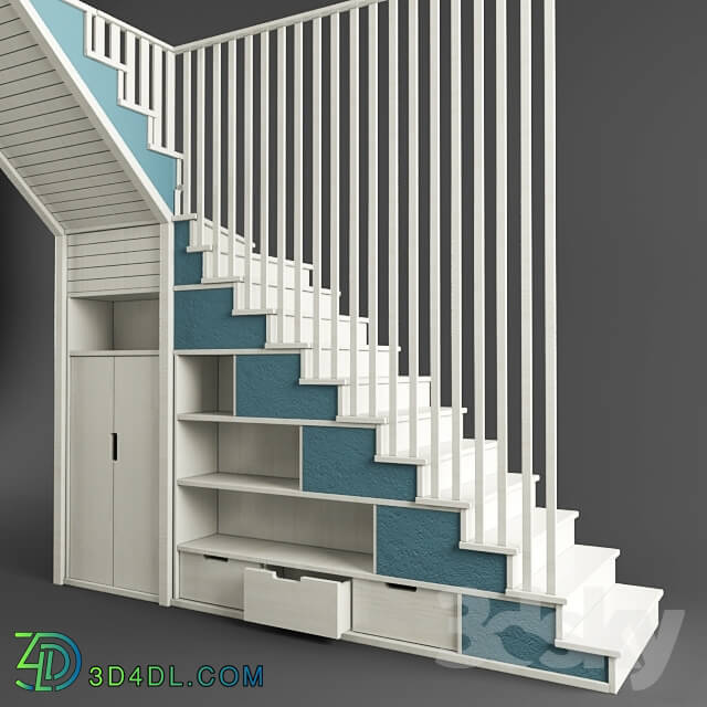 Staircase - Staircase white