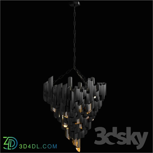 Ceiling light - Michael_Yeung _-_ Meteor_Pendant