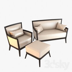 Sofa - Chair_ sofa and ottoman Veneta Sedie Shine 