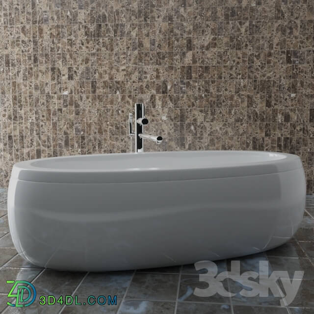 Bathtub - Slipper Bath A6