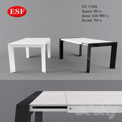 Table - ESF CT2016 