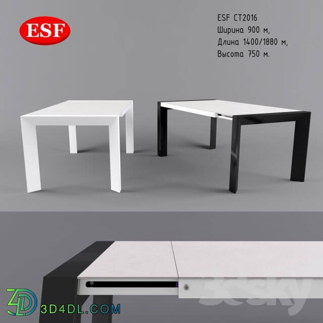 Table - ESF CT2016