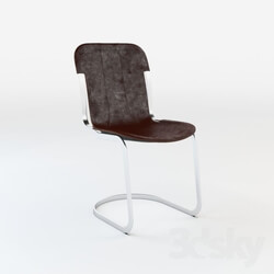 Chair - RIZZO LEATHER SIDE CHAIR 