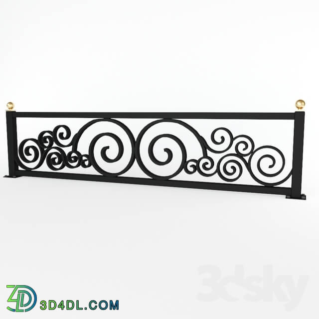 Other architectural elements - Forged fence