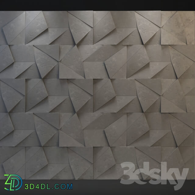 3D panel - Wall abstract 3D panel