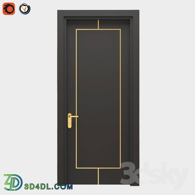 Doors - Interior door brass