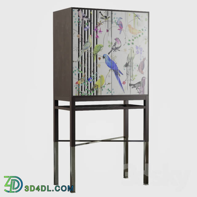 Wardrobe _ Display cabinets - MAISON LACROIX - Finition Onyx CABINET