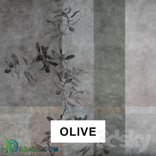 Wall covering - factura _ OLIVE