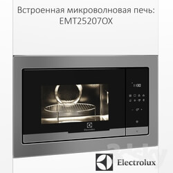 Kitchen appliance - Built-in microwave Electrolux EMT25207OX 