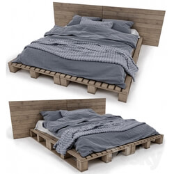 Bed - Scandinavian bed 