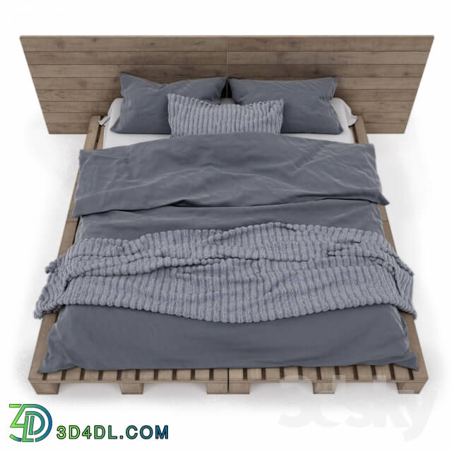 Bed - Scandinavian bed