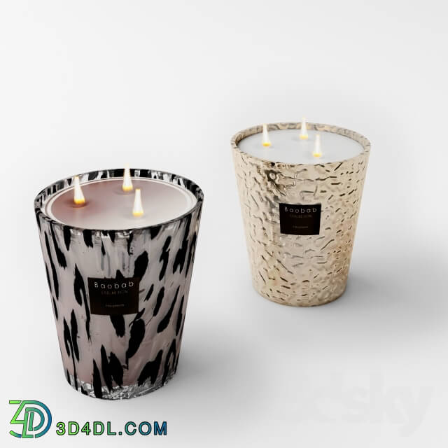 Other decorative objects - Candles Boabab Collection