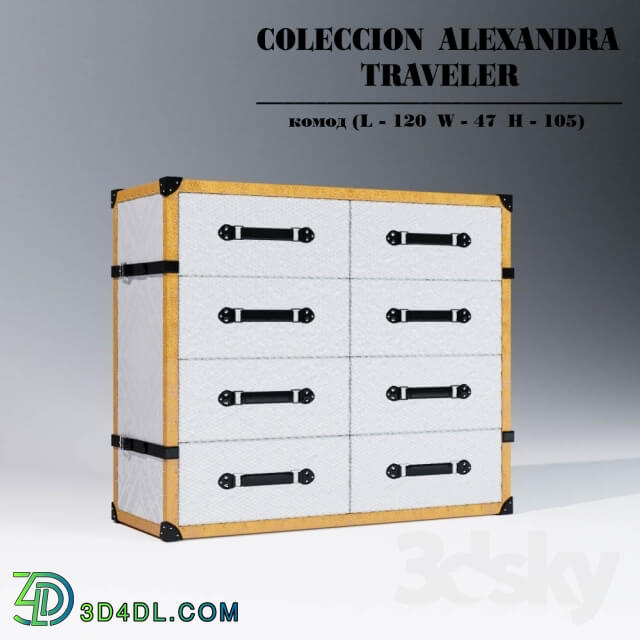 Sideboard _ Chest of drawer - Chest Coleccion Alexandra