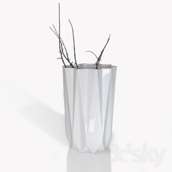 Vase - Vase Bloomingville Geometric _Corona _ Vray_ 