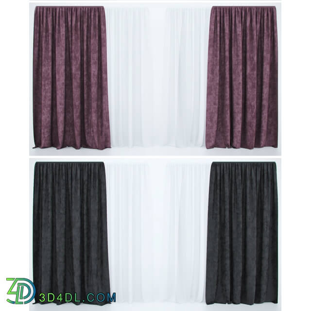 Curtain - Velvet curtains