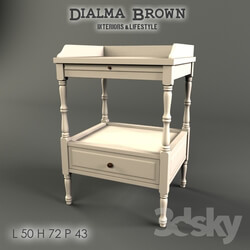 Sideboard _ Chest of drawer - DIALMA BROWN_ bedside table 