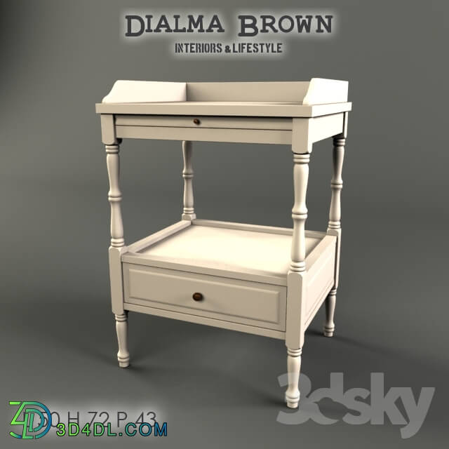 Sideboard _ Chest of drawer - DIALMA BROWN_ bedside table