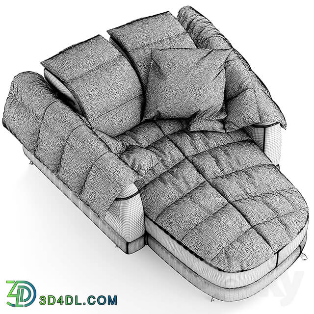 Arm chair - Armchair Dunn Soft Ditre Italia Design